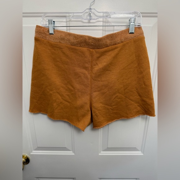 Women’s Free People Intimately orange lounge shorts with pockets size S comfy - Picture 5 of 5